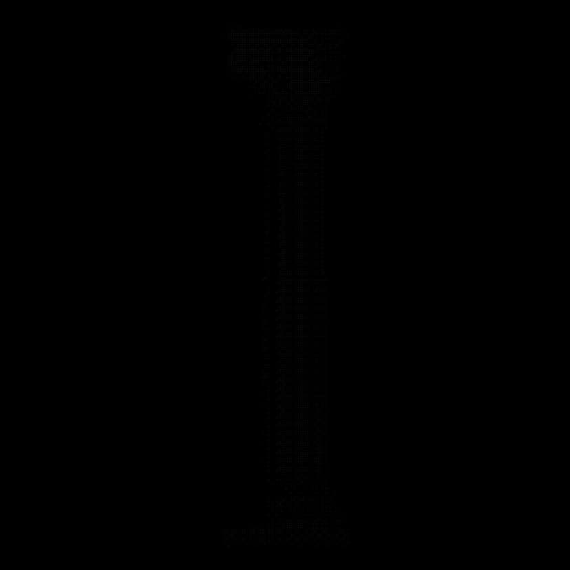 Classical engraving of a Greek stone column